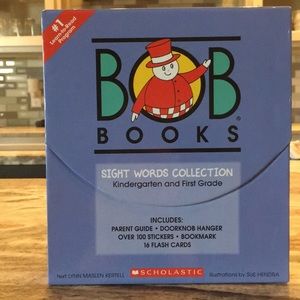 BOB books, sight words. Kindergarten& first grade